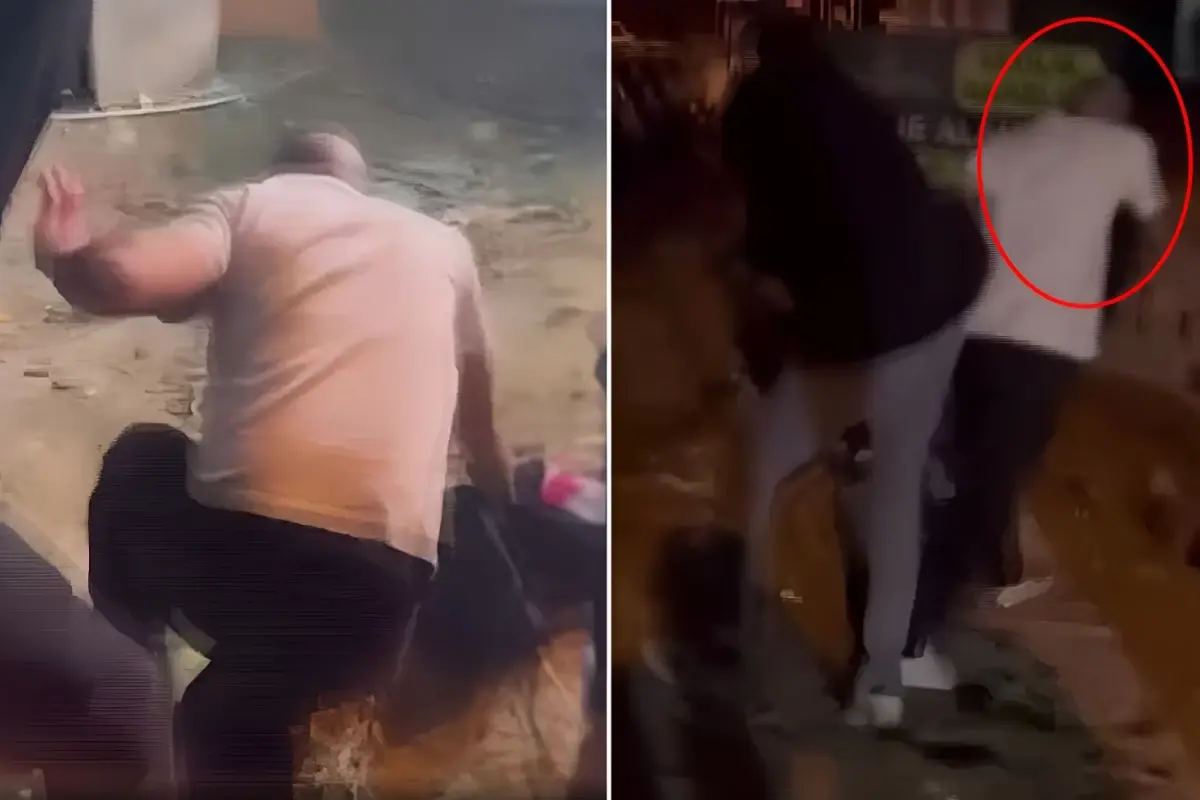 kadini darp eden sahsa cevredeki vatandaslardan meydan dayagi ZDauERd2