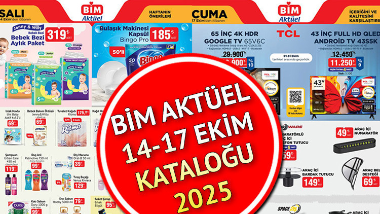 satisa cikiyor bim 14 17 ekim katalogu 2025 indirimli urunler bim afisi bu hafta bime gelecek urunler neler bim aktuel brosuru hindiba kahvesi x sarjli supurge 5490 tl arac ici telefon h4Vq6HS2.jpg