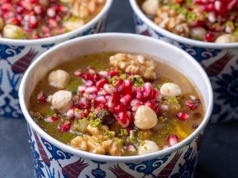 40 çeşit malzemeyle odun ateşinde pişiyor! Kırklareli’nin aşure geleneği, işte tarifi